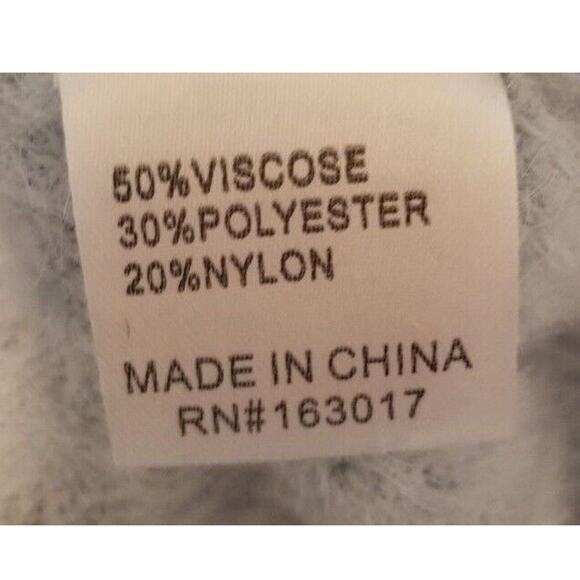 Princess Polly XX Size S/M Lt Blue Fuzzy Soft Women's Cardigan Sweater Casual-PO - Picture 7 of 7